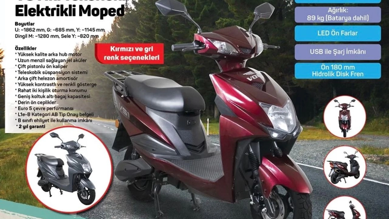 Volta VS1 Elektrikli Moped: Genel İnceleme ve Kullanıcı Yorumları